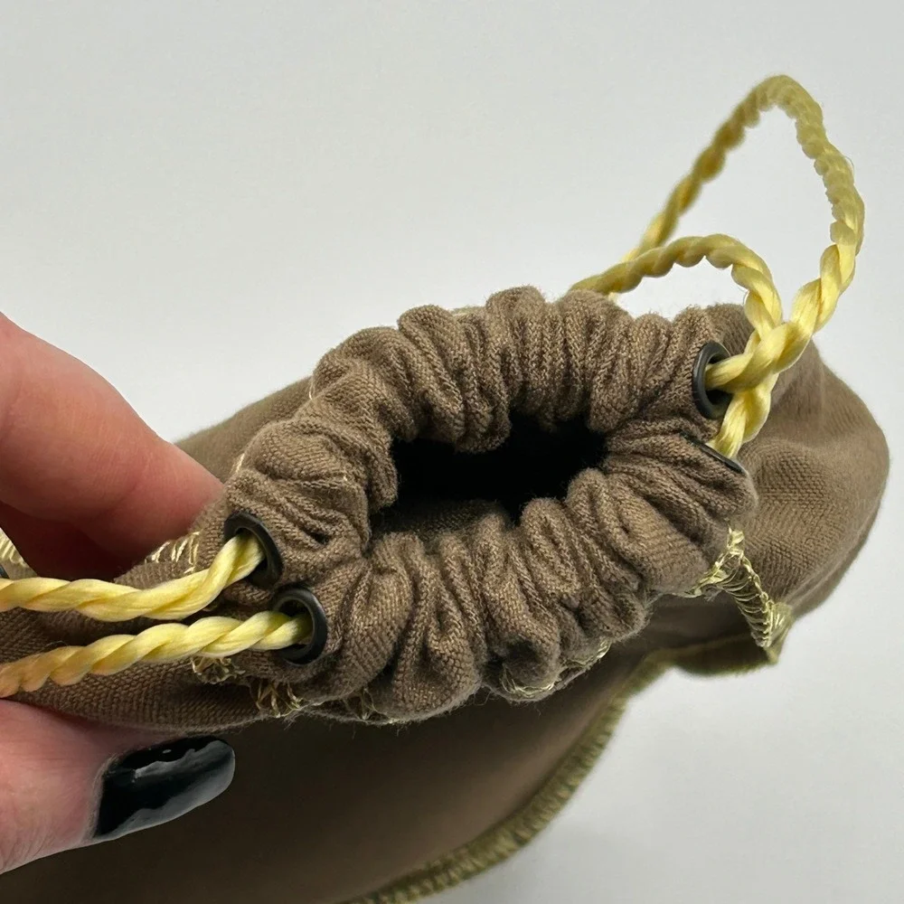 Crown Royal Bag Brown Gold Drawstring Whiskey Liquor Bottle Pouch Collectible